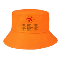 Thumbnail for Aviation Alphabet 2 Designed Summer & Stylish Hats