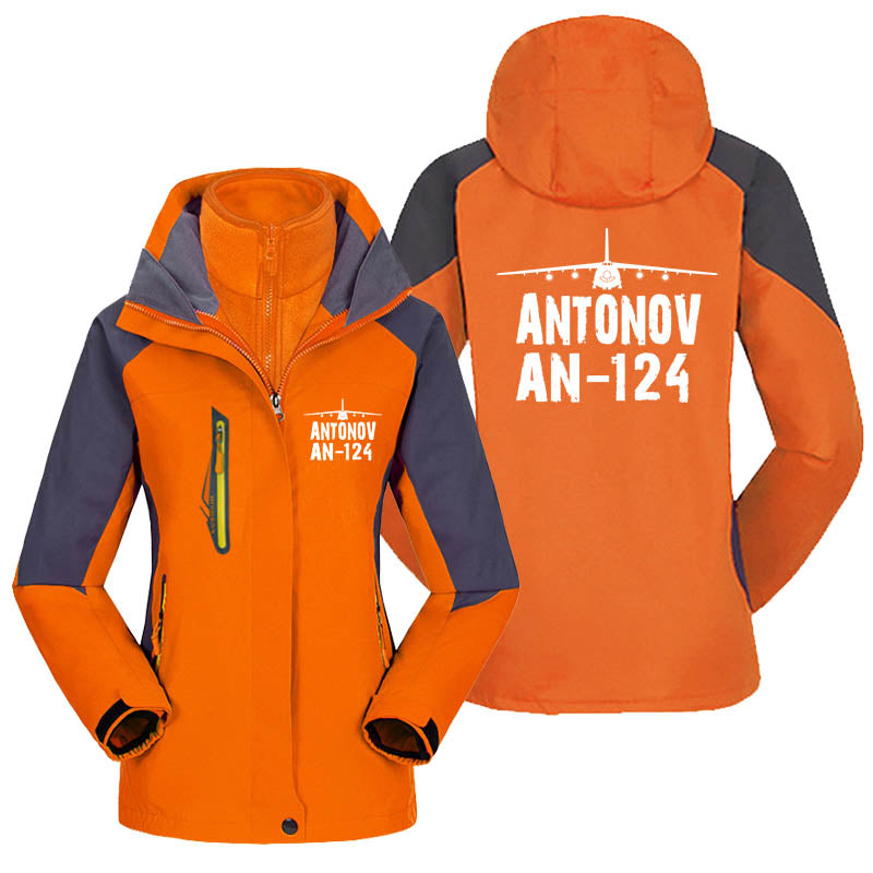 Antonov AN-124 & Plane Designed Thick "WOMEN" Skiing Jackets