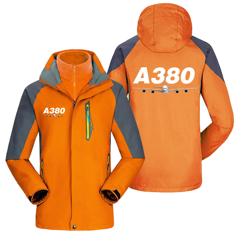 Super Airbus A380 Designed Thick Skiing Jackets