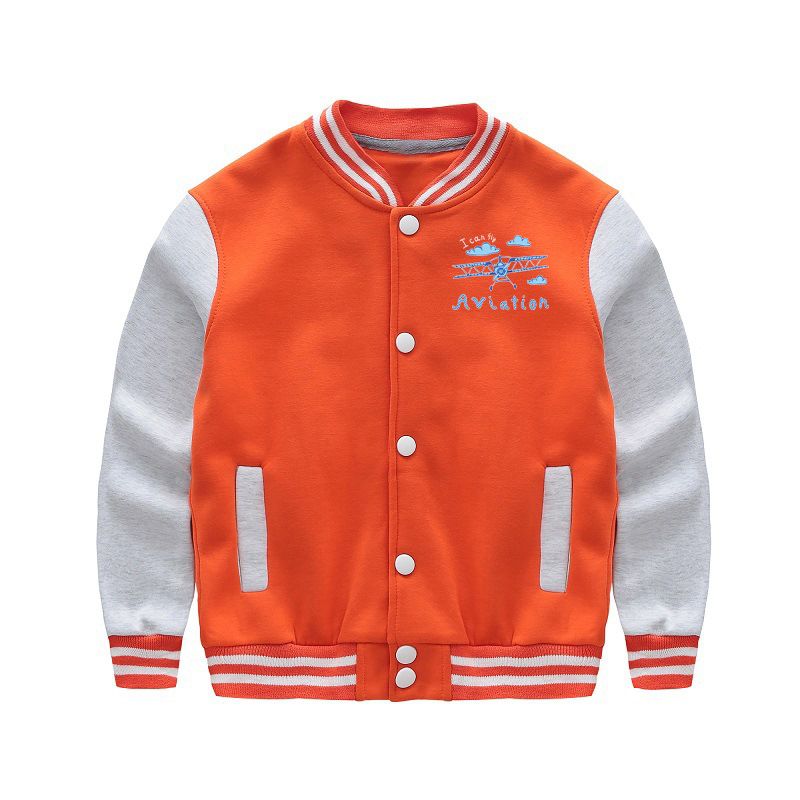 I Can Fly & Aviation Designed "CHILDREN" Baseball Jackets