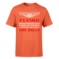Thumbnail for Flying One Ball Designed T-Shirts
