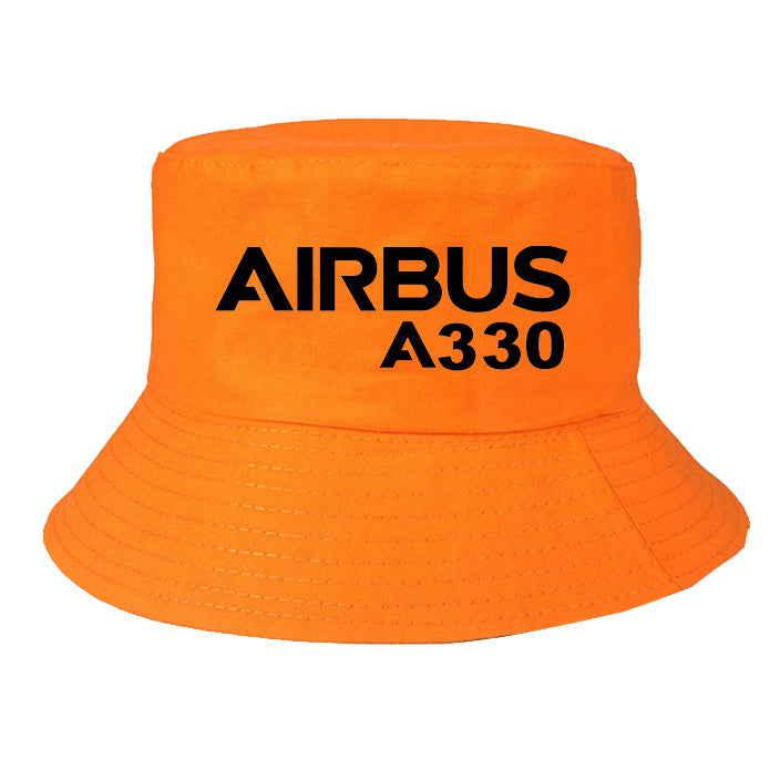 Airbus A330 & Text Designed Summer & Stylish Hats