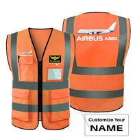 Thumbnail for The Airbus A380 Designed Reflective Vests
