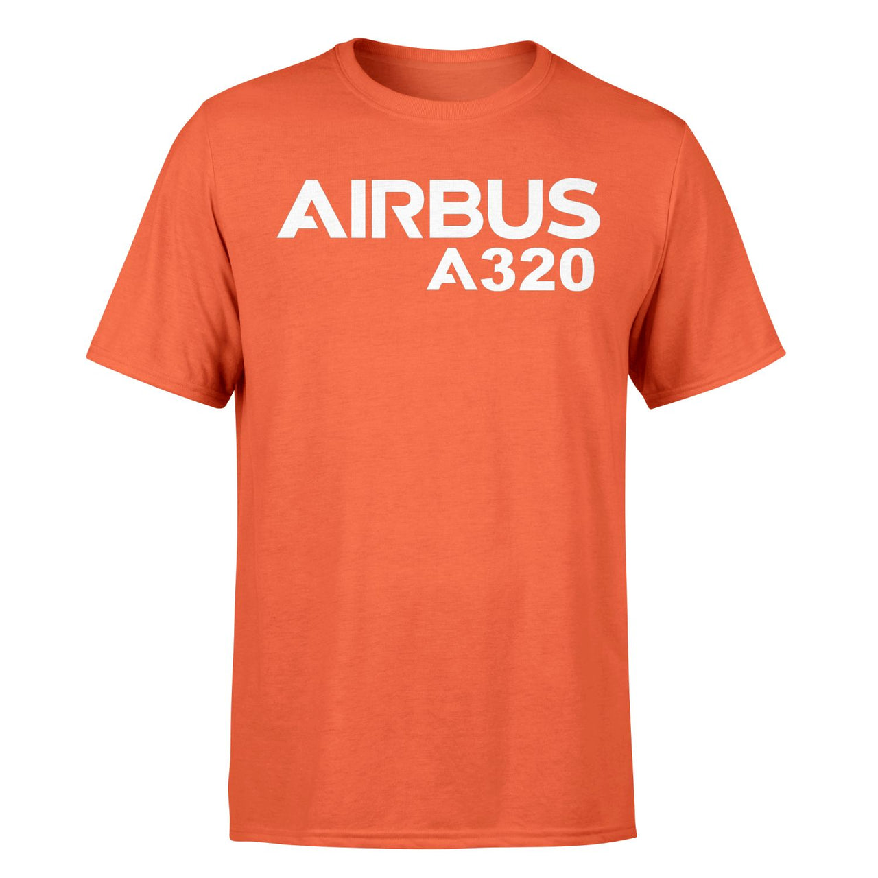 Airbus A320 & Text Designed T-Shirts