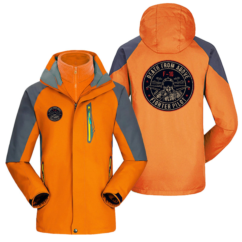 Fighter Jet 16 - Death From Above Designed Thick Skiing Jackets