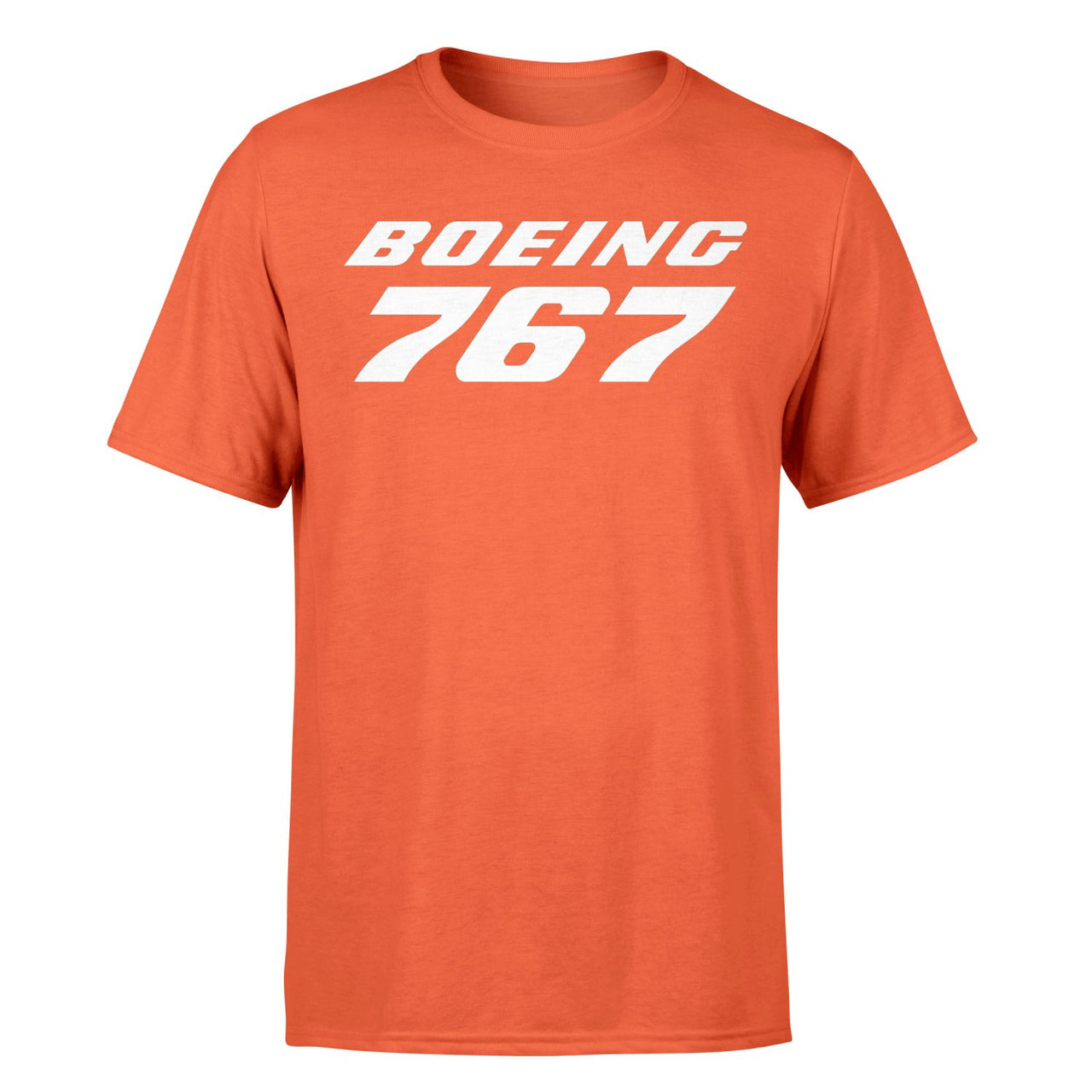Boeing 767 & Text Designed T-Shirts
