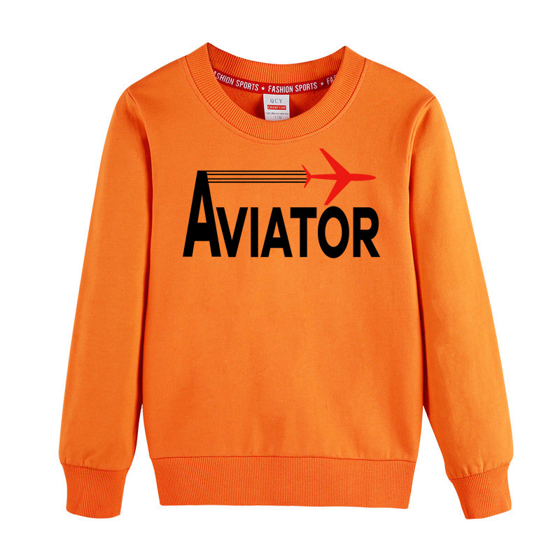 Aviator Designed "CHILDREN" Sweatshirts