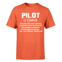 Thumbnail for Pilot [Noun] Designed T-Shirts