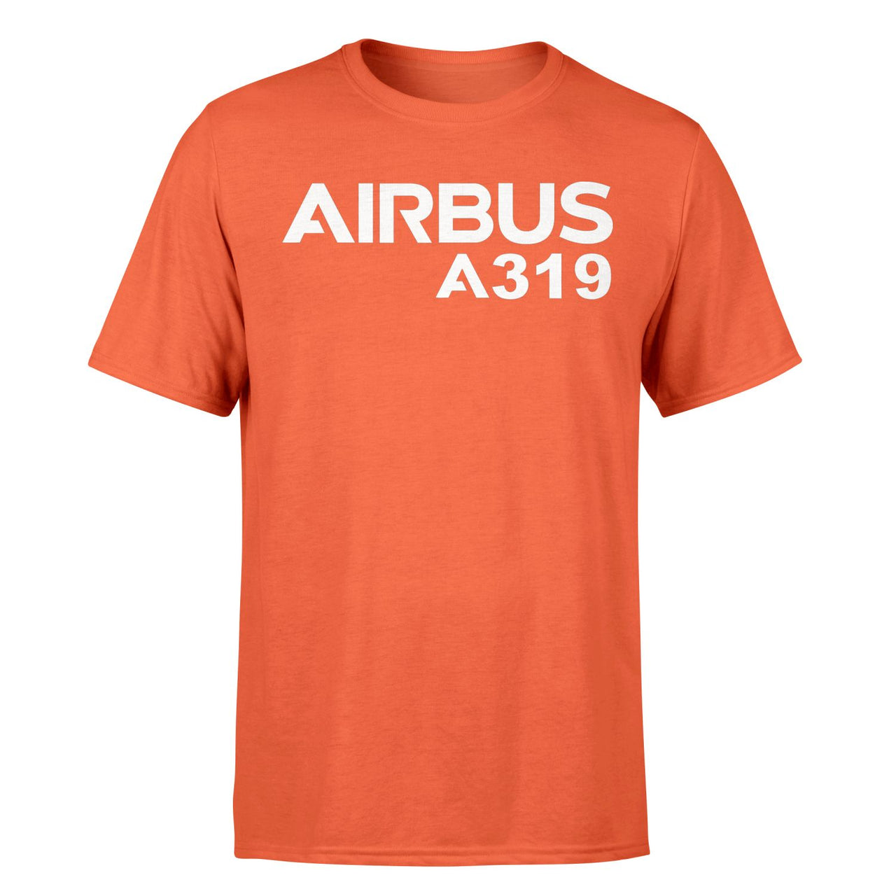 Airbus A319 & Text Designed T-Shirts