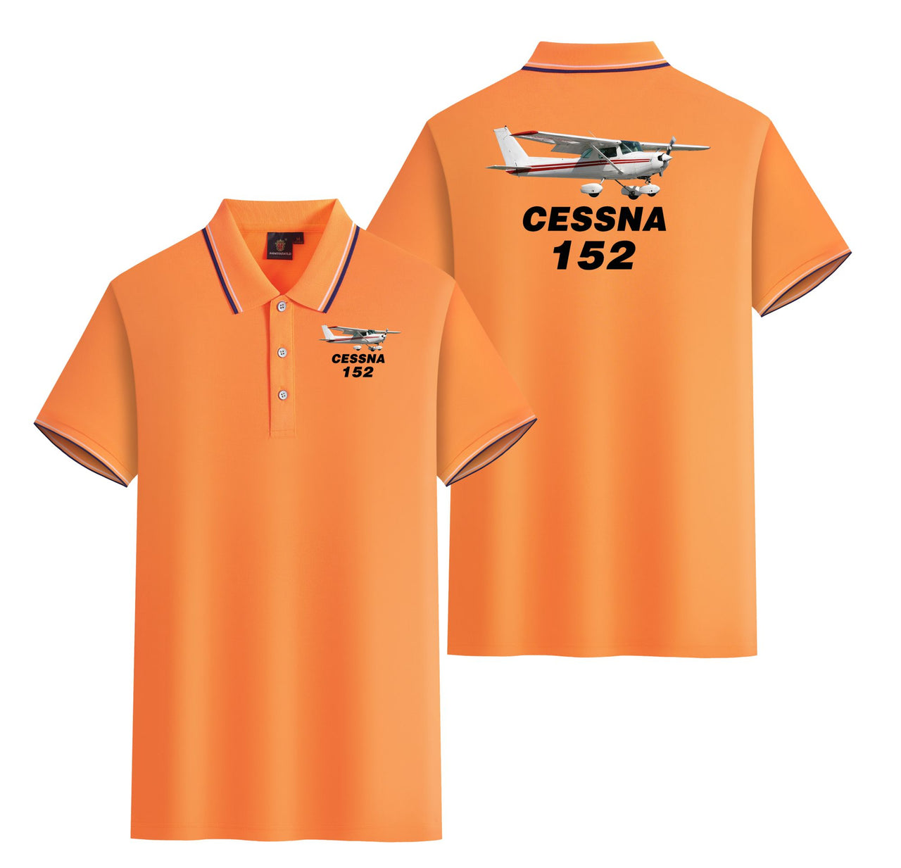 The Cessna 152 Designed Stylish Polo T-Shirts (Double-Side)