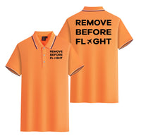 Thumbnail for Remove Before Flight Designed Stylish Polo T-Shirts (Double-Side)