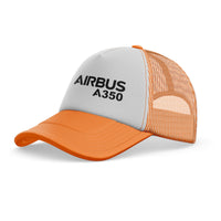 Thumbnail for Airbus A350 & Text Designed Trucker Caps & Hats