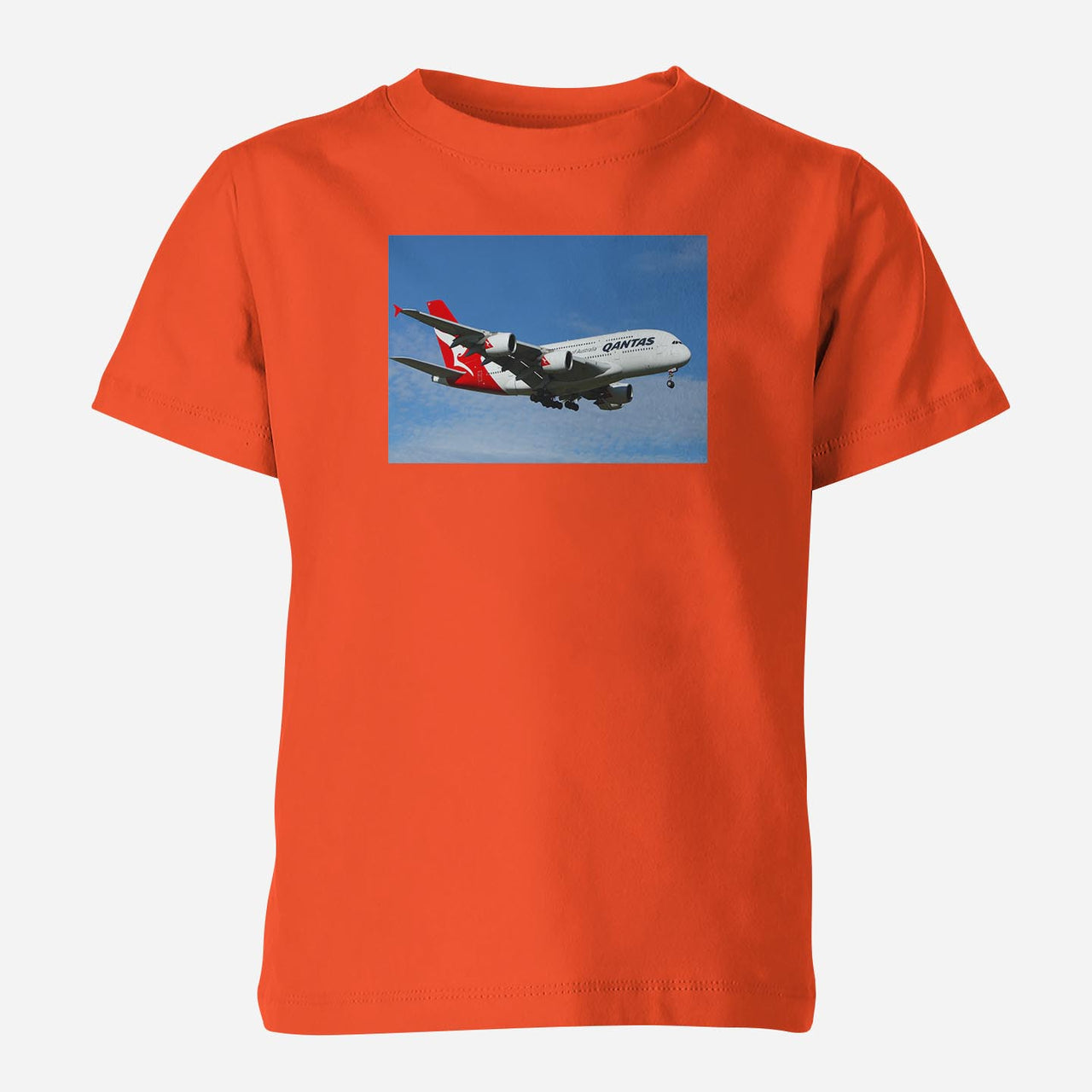 Landing Qantas A380 Designed Children T-Shirts