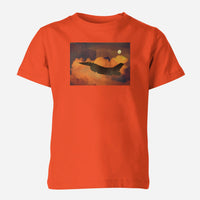 Thumbnail for Departing Fighter Jet 16 Designed Children T-Shirts