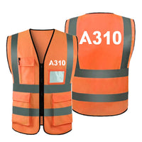 Thumbnail for A310 Flat Text Designed Reflective Vests