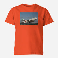 Thumbnail for Departing Emirates A380 Designed Children T-Shirts