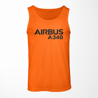 Thumbnail for Airbus A340 & Text Designed Tank Tops