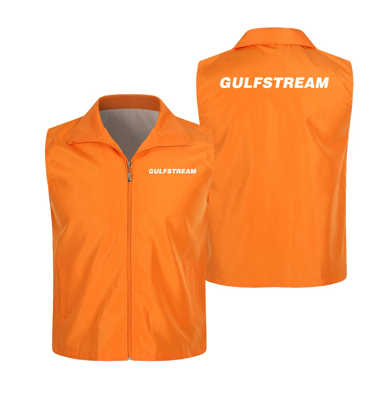 Gulfstream & Text Designed Thin Style Vests