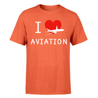 Thumbnail for I Love Aviation Designed T-Shirts