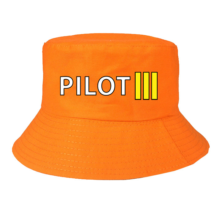 Pilot & Stripes (3 Lines) Designed Summer & Stylish Hats