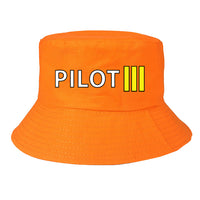 Thumbnail for Pilot & Stripes (3 Lines) Designed Summer & Stylish Hats