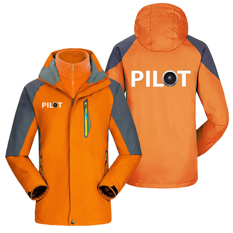 Pilot & Jet Engine Designed Thick Skiing Jackets