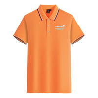 Thumbnail for The Bombardier Learjet 75 Designed Stylish Polo T-Shirts