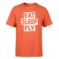Thumbnail for Eat Sleep Fly Designed T-Shirts