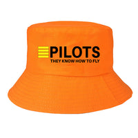 Thumbnail for Pilots They Know How To Fly Designed Summer & Stylish Hats