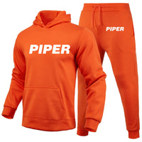Thumbnail for Piper & Text Designed Hoodies & Sweatpants Set