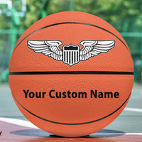 Thumbnail for Custom Name (Badge 5) Designed Basketball