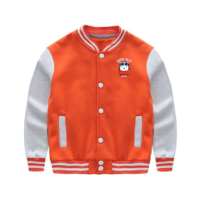 Super Pilot - Born To Fly Designed "CHILDREN" Baseball Jackets