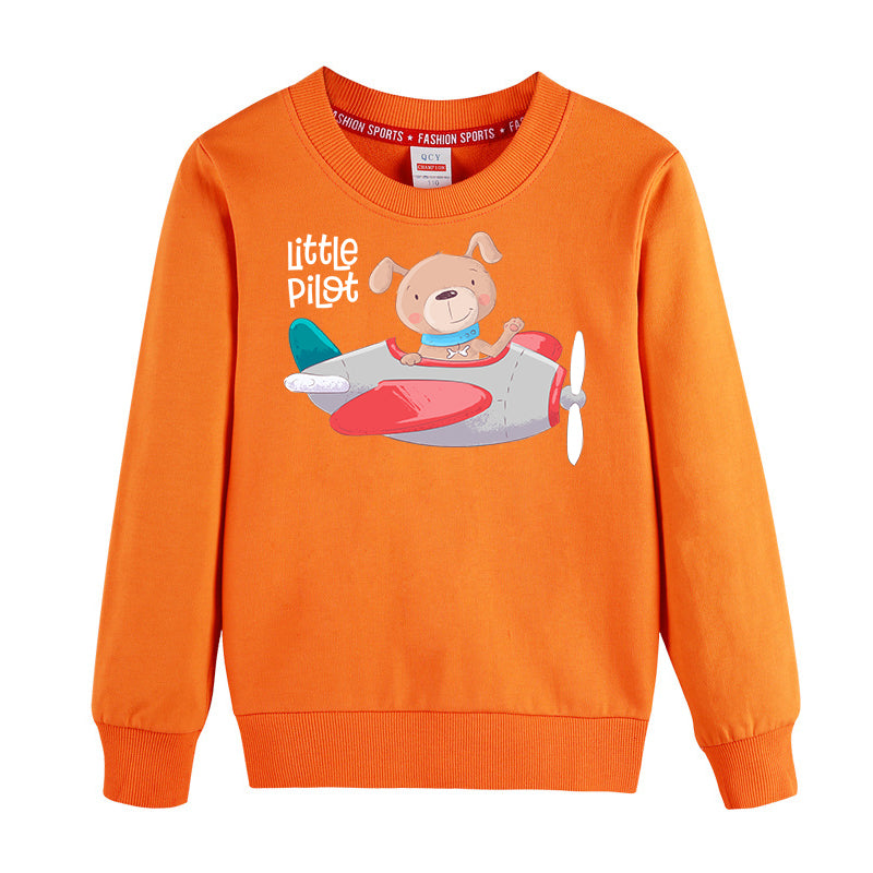 Little Pilot Designed "CHILDREN" Sweatshirts