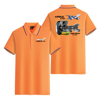 Thumbnail for Airbus A380 & GP7000 Engine Designed Stylish Polo T-Shirts (Double-Side)