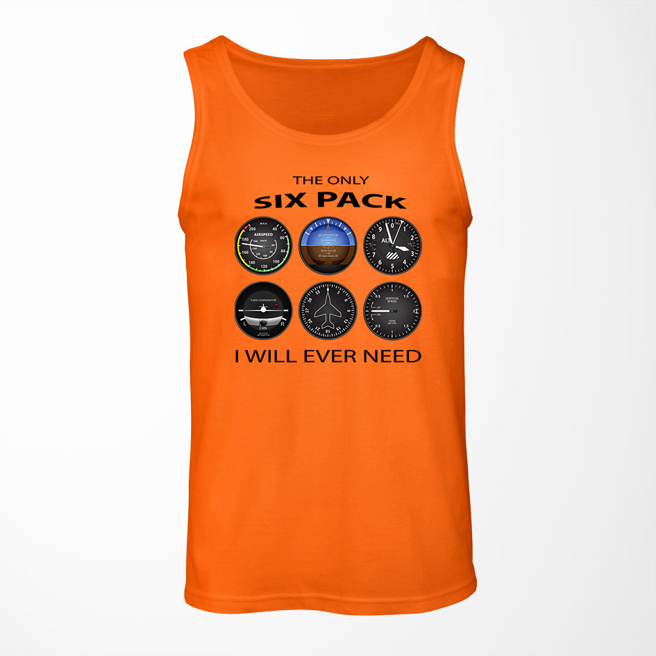 The Only Six Pack I Will Ever Need Designed Tank Tops