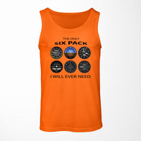 Thumbnail for The Only Six Pack I Will Ever Need Designed Tank Tops