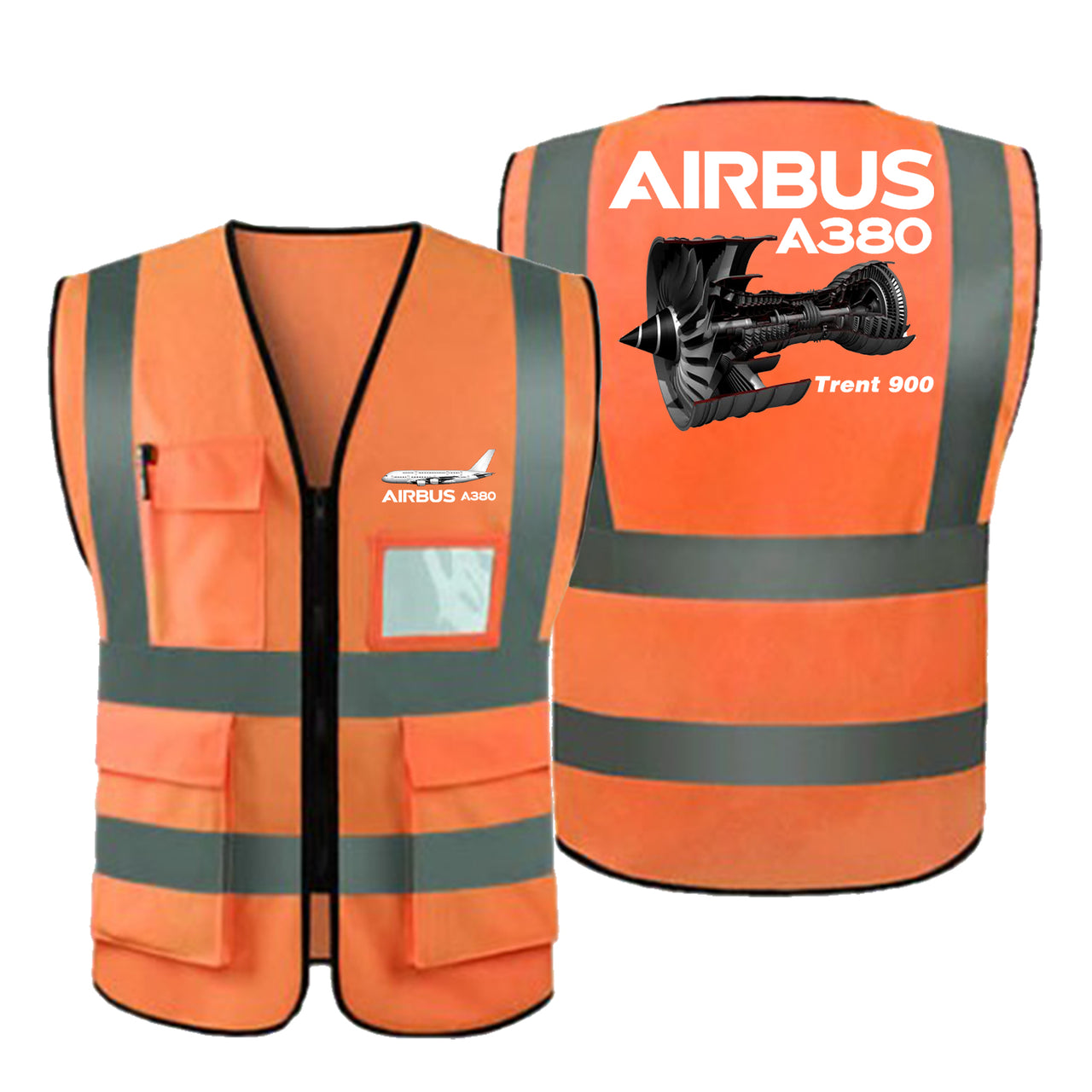 Airbus A380 & Trent 900 Engine Designed Reflective Vests