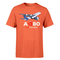 Thumbnail for Airbus A380 Love at first flight Designed T-Shirts