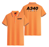 Thumbnail for Super Airbus A340 Designed Stylish Polo T-Shirts (Double-Side)