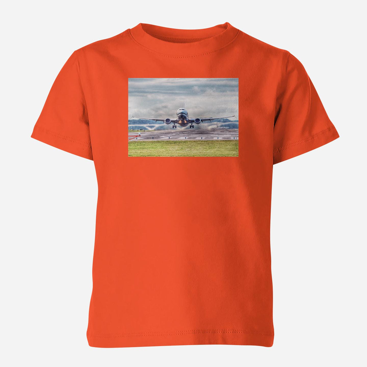 Departing Boeing 737 Designed Children T-Shirts