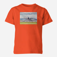 Thumbnail for Departing Boeing 737 Designed Children T-Shirts