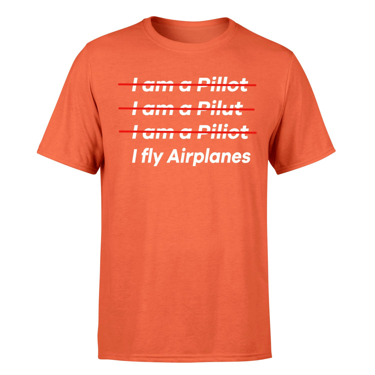 I Fly Airplanes Designed T-Shirts