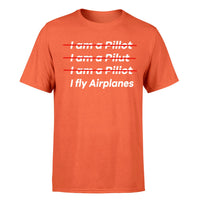 Thumbnail for I Fly Airplanes Designed T-Shirts