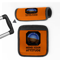 Thumbnail for Mind Your Attitude Designed Neoprene Luggage Handle Covers