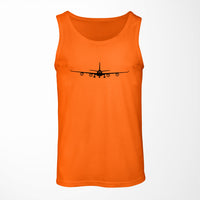 Thumbnail for Airbus A340 Silhouette Designed Tank Tops