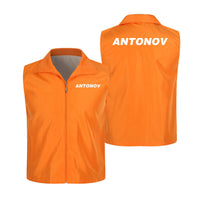 Thumbnail for Antonov & Text Designed Thin Style Vests