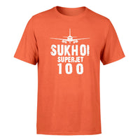 Thumbnail for Sukhoi Superjet 100 & Plane Designed T-Shirts