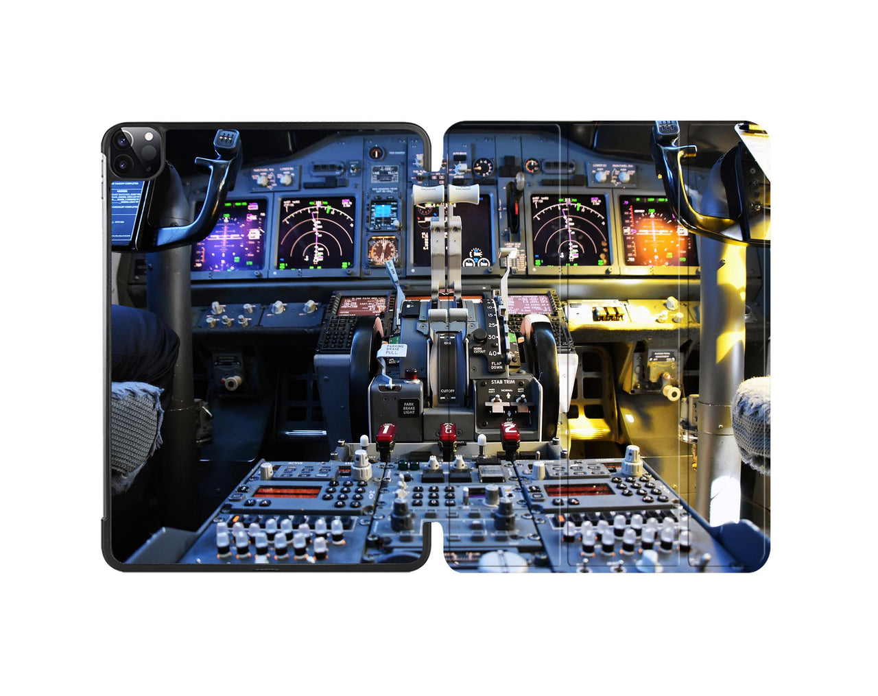 Original Boeing 737 Cockpit Designed iPad Cases