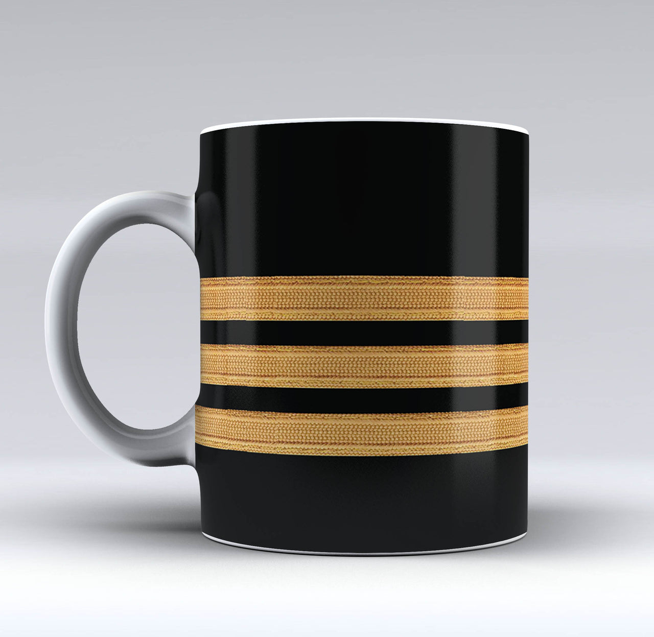 Original Golden Pilot Epaulettes (4,3,2) Designed Mugs
