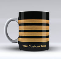 Thumbnail for Original Golden Pilot Epaulettes (4,3,2) Designed Mugs